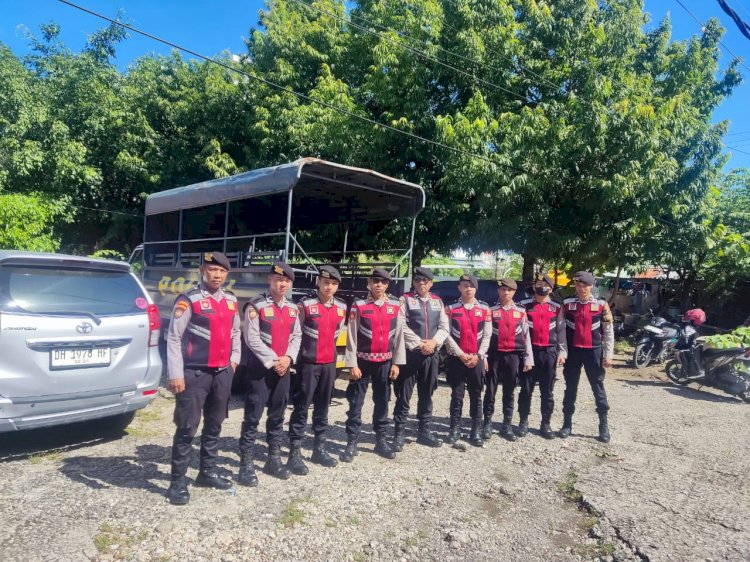 Patroli Presisi Samapta Polresta Kupang Kota, Jamin Keamanan Masyarakat.
