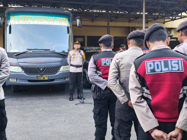 Operasi Pekat Turangga 2025, Polresta Kupang Kota Tegas Akan Tindak Premanisme.