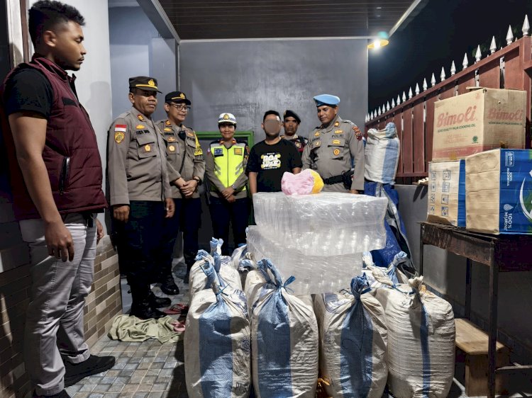 Polresta Kupang Kota Sita 450 Liter Miras Tradisional, Hasil Operasi Pekat Turangga.