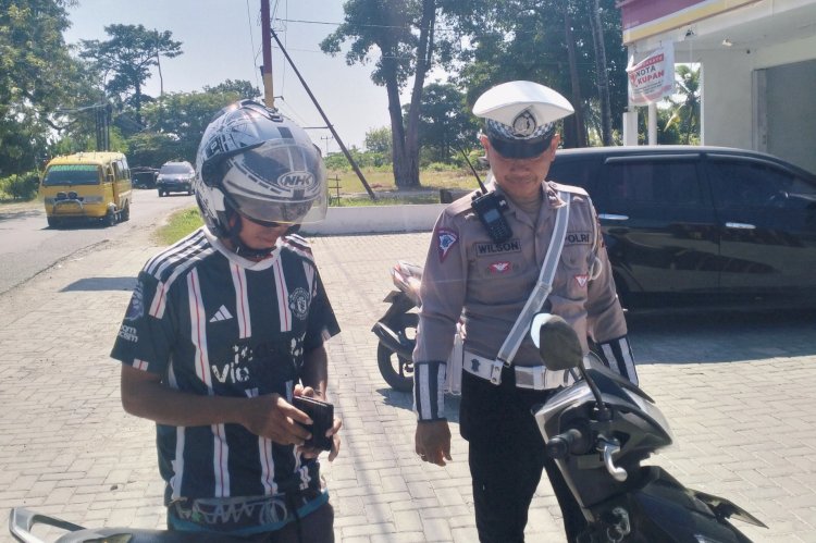 Unit Lantas Polsek Koja Lakukan Penertiban, Cegah Aksi Premanisne di Jalan.