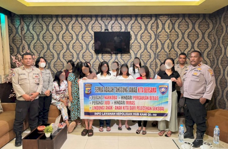 Subsatgas Binmas Sambang dan Berikan Pembinaan di Tempat Spa Fatululi