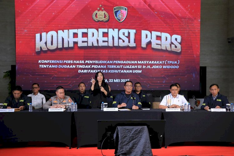 Polri Tegaskan Ijazah Jokowi Asli dan Sah, Tidak Ditemukan Unsur Pidana.