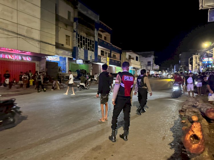 Samapta Polresta Tingkatkan Patroli Antisipasi Tindak Kejahatan, Cipta Kamtibmas yang Kondusif di Kota Kupang.