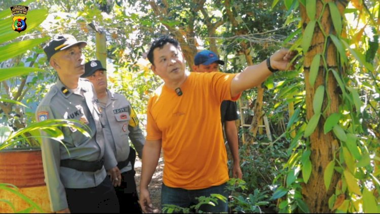 Polsek Maulafa dan “Nicky Garden” Ajak Masyarakat Manfaatkan Lahan Kosong Menjadi Pekarangan Bergizi.