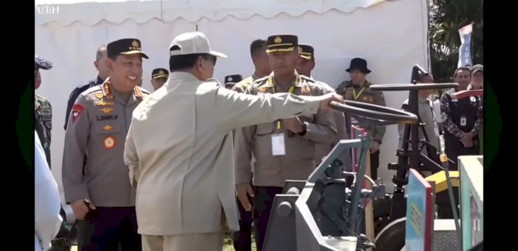 Kapolri Dampingi Presiden pada Panen Raya Jagung Kuartal II, siap wujudkan kedaulatan pangan Nasional