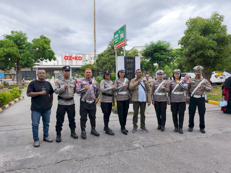 Ratusan Personel Polresta Diterjunkan Untuk Amankan Ibadah Sholat Ied di Kota Kupang