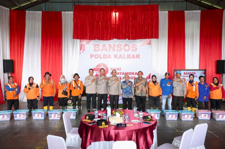 Kick Off Bakti Sosial Hari Bhayangkara ke-79, Polda Kalbar Hadir untuk Masyarakat