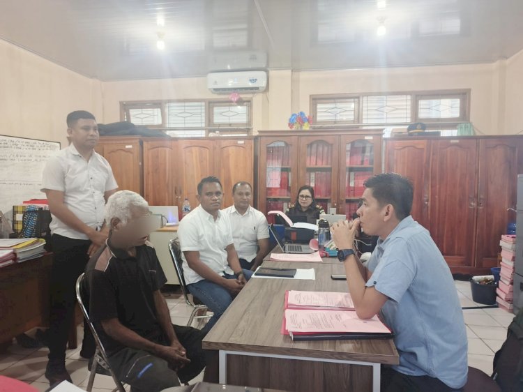Unit Reskrim Polsek Maulafa Tahap 2 Tersangka Kasus Pengancaman di Kelurahan Sikumana