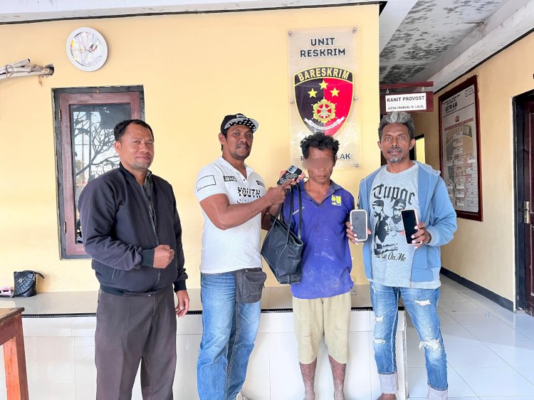 Polsek Alak Tangkap Terduga Pelaku Pemerasan Bersenjata Tajam yang Rampas Tas dan Ponsel Korban