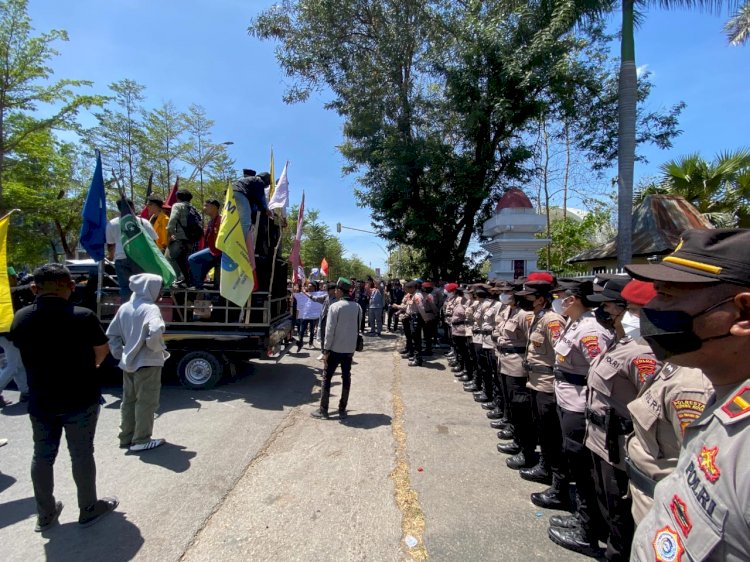 Aksi Unjuk Rasa di Wilayah Hukum Polda NTT Berjalan Damai dan Tertib