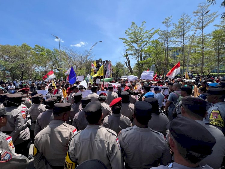 Kapolresta Kupang Kota Apresiasi Semua Pihak, Aksi Damai Berlangsung Aman dan Tertib.