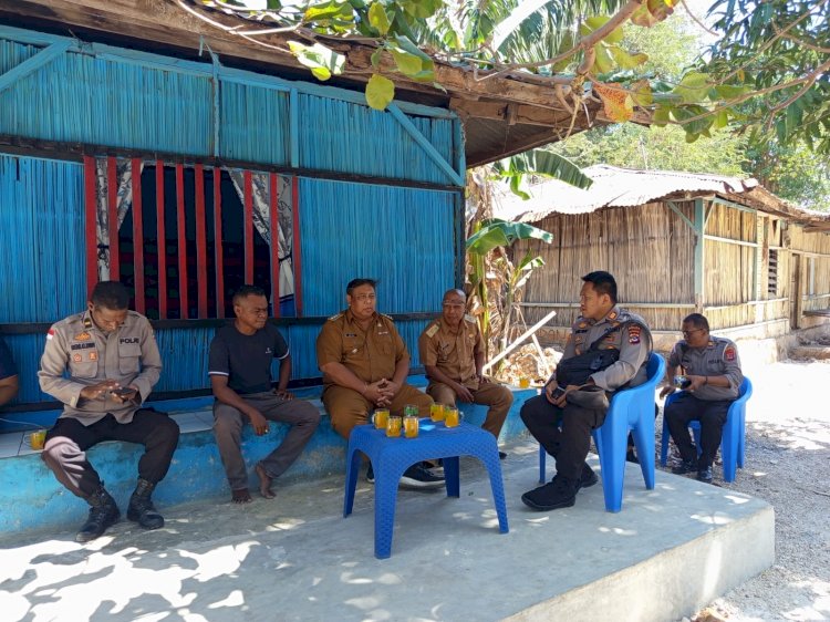 Kapolsek Kota Lama Bersama Camat Kelapa Lima, Gelar Pertemuan dengan Tokoh Pemuda Alor dan Sumba.