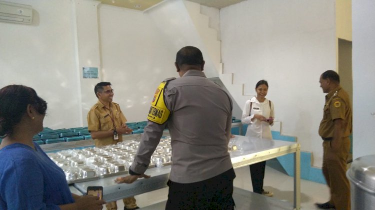 SPPG Maulafa 8 Siap Beroperasi, Bhabin Kolhua, Lurah dan Ketua RT Lakukan Sambang.