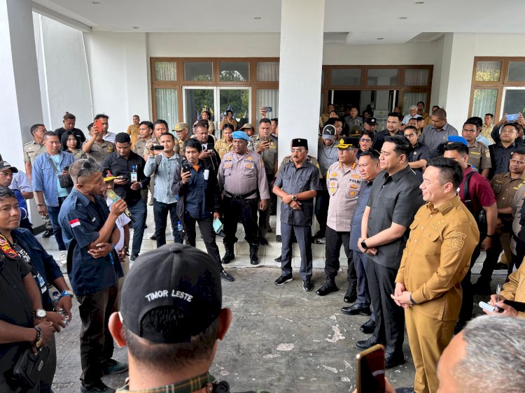 Polresta Kupang Kota Amankan Aksi Damai KSBSI NTT dengan Humanis