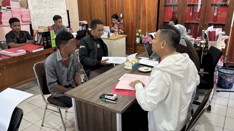 Polsek Alak Limpahkan Tersangka Kasus Pengancaman dan Penganiayaan ke Kejaksaan
