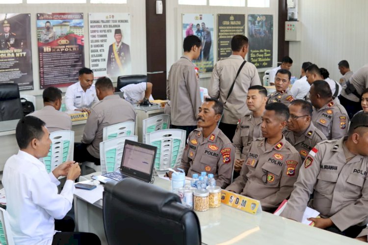 Tim Itwasum Polri Gelar Wasrik Tahap II di Polresta Kupang Kota