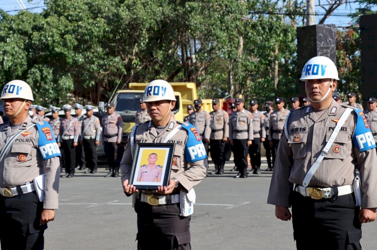 Langgar Kode Etik Profesi, Briptu Muhammad Risky Diberhentikan dari Dinas Polri.