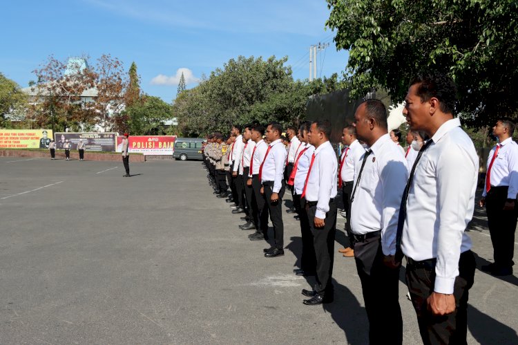 Langgar Kode Etik Profesi, Briptu Muhammad Risky Diberhentikan dari Dinas Polri.