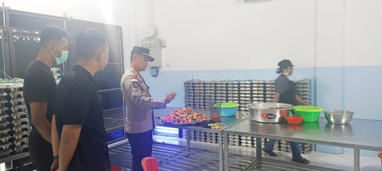 Pastikan MBG Aman dan Berkualitas: Pesan Kapolsek Maulafa ke SPPG Maulafa 5