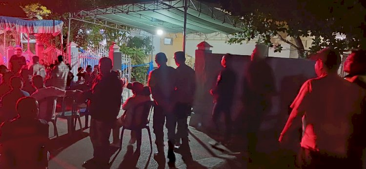 Call Center 110 Menerima Aduan Masyarakat, Kapolsek Kota Raja Langsung Pimpin Bubarkan.
