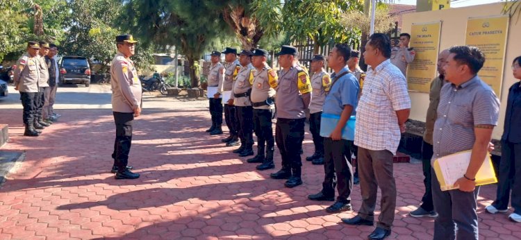 Kapolresta Kupang Kota Ingatkan Personel Polsek Kota Raja Pentingnya Disiplin dan Pelayanan Masyarakat