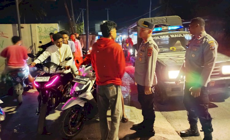 Pastikan Situasi Kamtibmas Tetap Aman dan Kondusif, Polsek Maulafa Rutin Patroli Imbangan Cipta Kondisi.