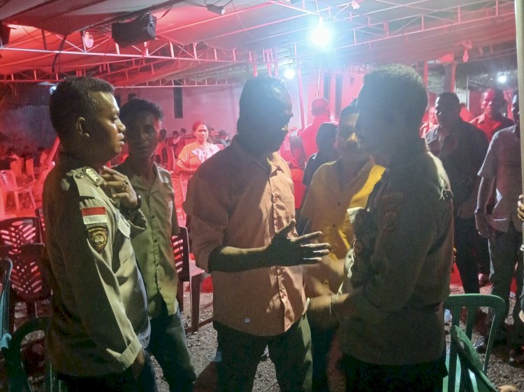 Respon Cepat Polsek Maulafa Hentikan Musik Pesta di Bello yang Ganggu Warga pada Tengah Malam