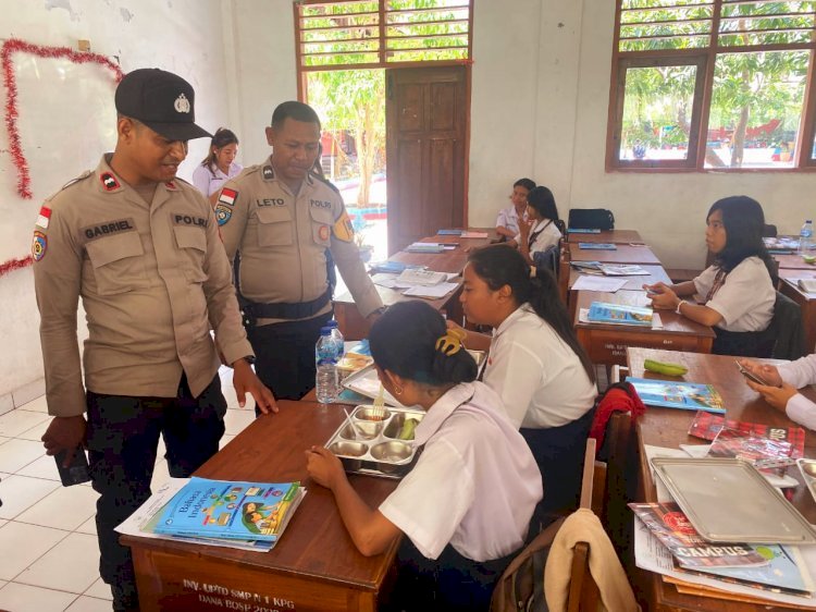 Jangkau Ribuan Anak di Kupang, Kapolda NTT Jamin Kualitas dan Keamanan Pangan SPPG Polri.