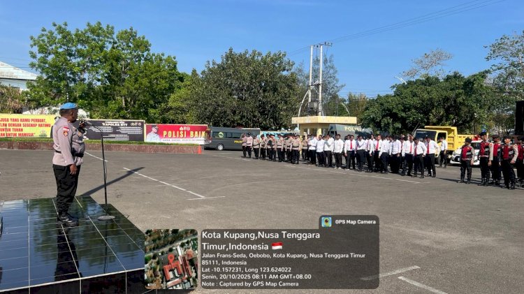 Stop Bergaya Hidup Hedon, Kasie Propam Polresta Kupang Kota Beri Sosialisasi.
