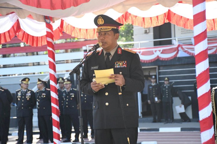 Polda NTT Gelar Upacara Sumpah Pemuda ke-97 dan Apel Kebangsaan Ojol-Buruh: Kapolda Ajak Pemuda Jadi Pelaku Perubahan untuk Indonesia Bersatu.