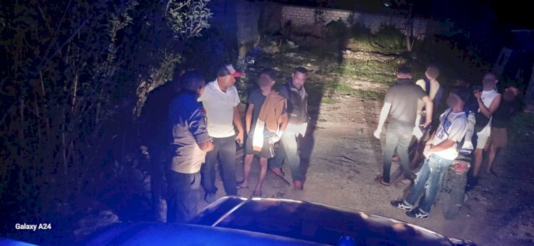 Polsek Kota Raja Gencarkan Patroli Cipta Kondisi, Jaga Keamanan dan Ketertiban Malam Hari di Kecamatan Kota Raja dan Oebobo.