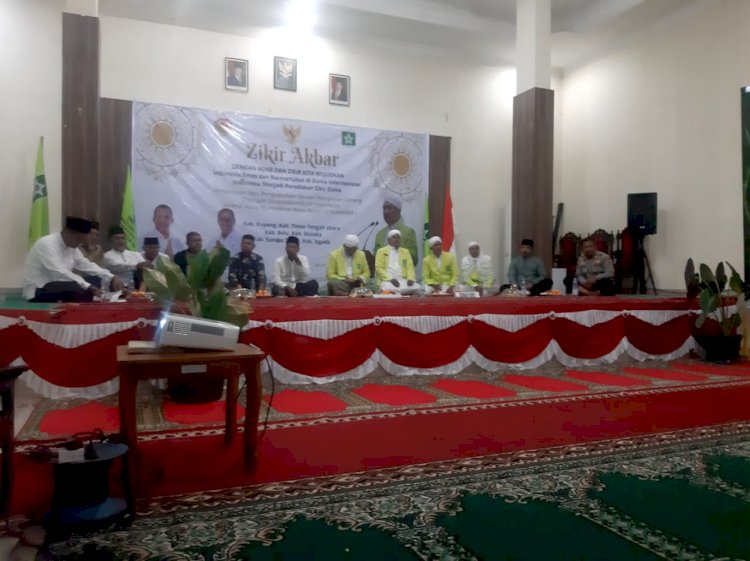 Bhabinkamtibmas Kayu Putih Pantau Zikir Akbar dan Pelantikan Dewan Pengurus Cabang Se-NTT di Kupang