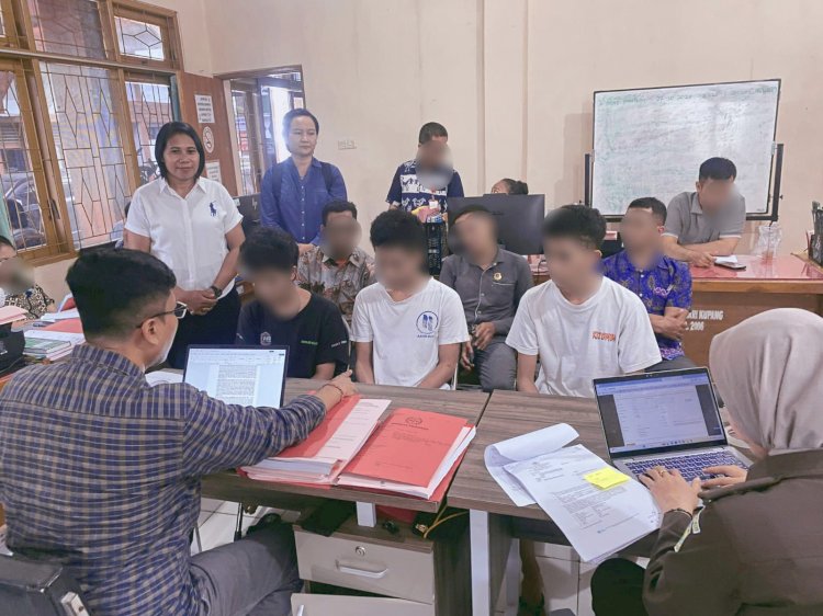 Tiga Pemuda Diserahkan ke Kejaksaan dalam Kasus Dugaan Pencabulan dan Persetubuhan Anak di Bawah Umur.