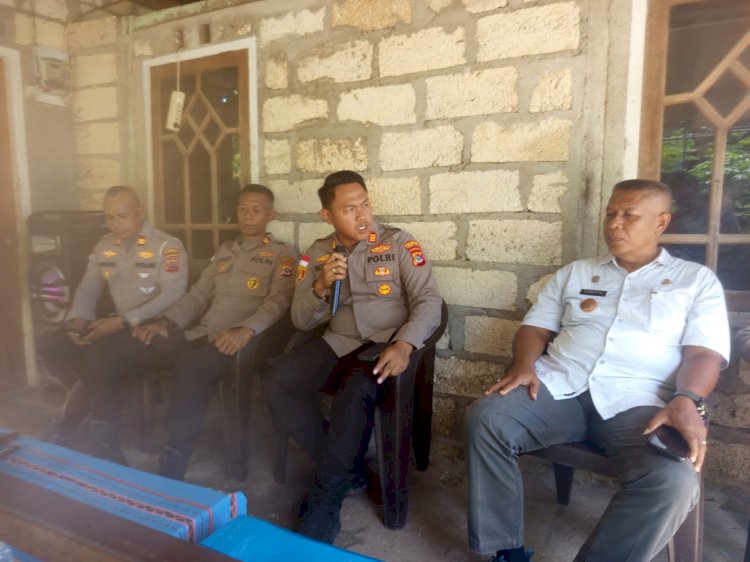 Polresta Kupang Kota Gelar Jumat Curhat di Kelurahan Pasir Panjang, Serap Aspirasi Warga.