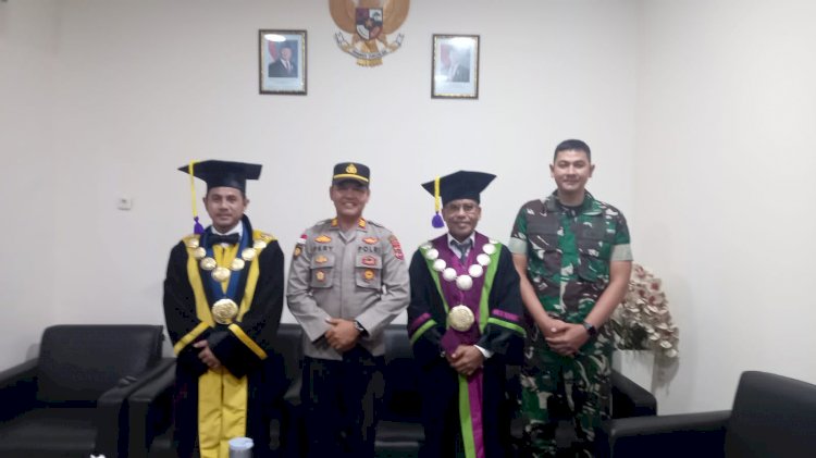 Kapolsek Maulafa Hadiri Puncak Kebanggaan Akademik Undana: Wisuda 1.824 Lulusan Periode IV 2025.