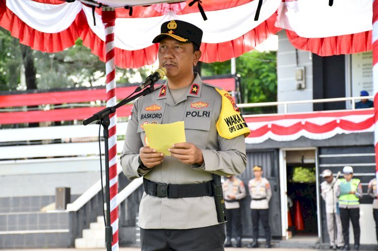 Wakapolda NTT Pimpin Apel Gelar Pasukan Operasi Lilin Turangga 2025, Siap Amankan Natal 2025 dan Tahun Baru 2026.