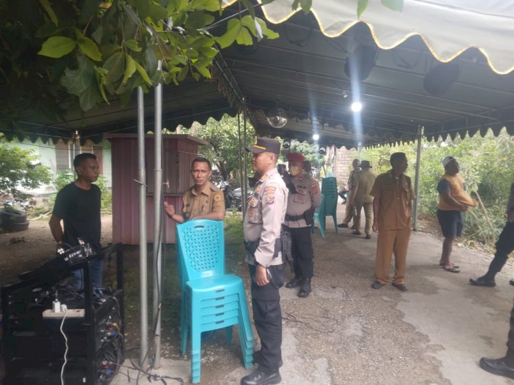 Polsek Maulafa Gelar Patroli Dialogis Cipta Kondisi Lintas Sektoral Jelang Tahun Baru 2026