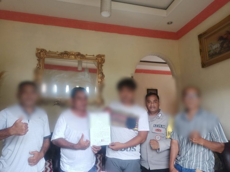 Bhabinkamtibmas Kelurahan Sikumana Mediasi Kasus Dugaan Penipuan Jual Beli Tanah Senilai Rp85 Juta