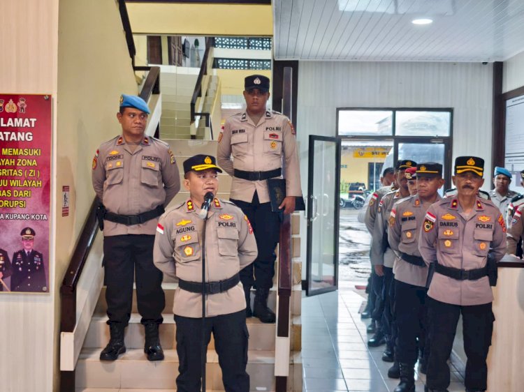 Wakapolresta Kupang Kota Dorong Peningkatan Pelayanan dan Kesiapan Layanan Digital Polri