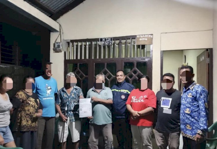 Bhabinkamtibmas Sikumana Jadi Perekat Sosial, Selesaikan Sengketa Tanah Warga Binaan dengan Mediasi Damai.