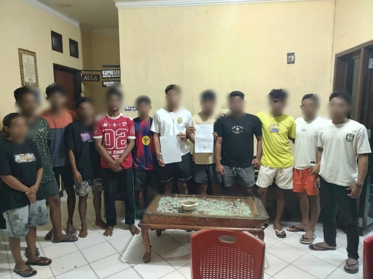 Kasus Pengeroyokan di Fatubesi Diselesaikan Secara Kekeluargaan, Kapolsek Kota Lama Imbau Warga Jaga Kondusivitas.