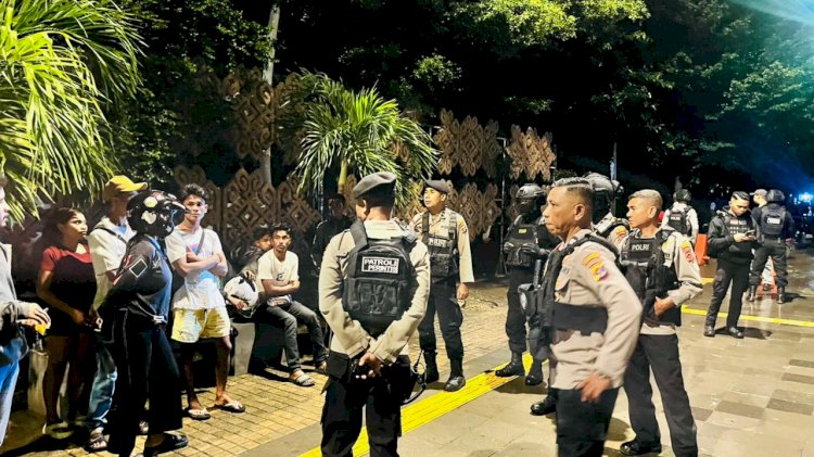 Patroli Cipta Kondisi, Polresta Kupang Kota Amankan Aktivitas Malam, Cegah Balap Liar dan Miras.