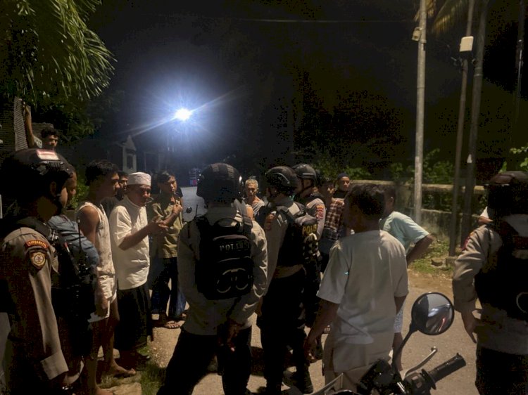 Jaga Kekhusyukan Ibadah Hingga Redam Konflik Pemuda, Sat Samapta Polresta Kupang Kota Intensifkan Patroli Lampu Biru.