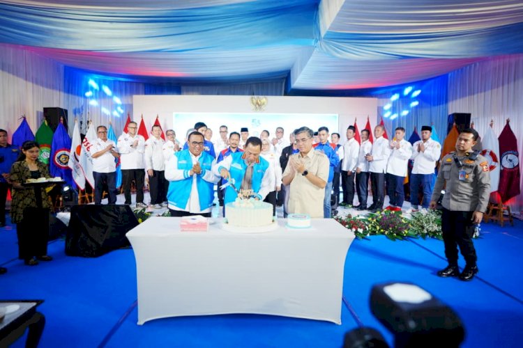 Di HUT KSPSI-Harpekindo, Kapolri Tekankan Perkuat Sinergitas hingga Dukung Hak Buruh.