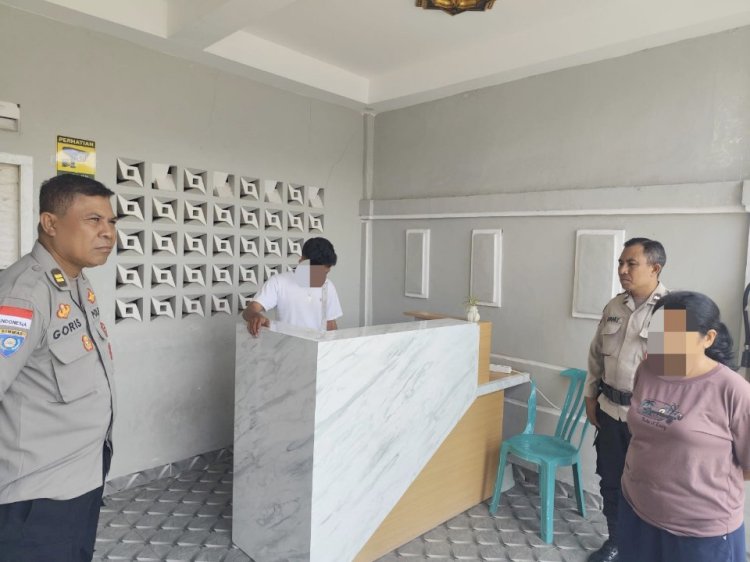 Respons Aduan Warga saat 'Jumat Curhat', Binmas Polsek Kota Raja Sambang ke Kosan di Bakunase.