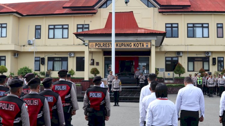 Wakapolresta Kupang Kota Ingatkan Disiplin Personel dan Optimalisasi Tugas Piket
