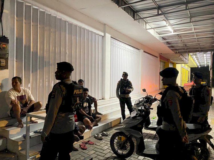 Cegah Balap Liar dan Gangguan Keamanan, Samapta Polresta Kupang Kota Lakukan Patroli Humanis.