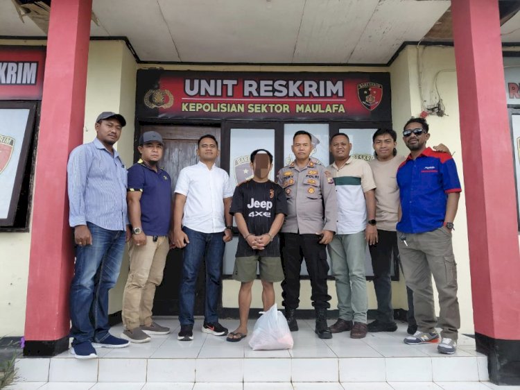 Polsek Maulafa Tahap II AS, Tersangka Penganiayaan di Bello ke Kejaksaan.