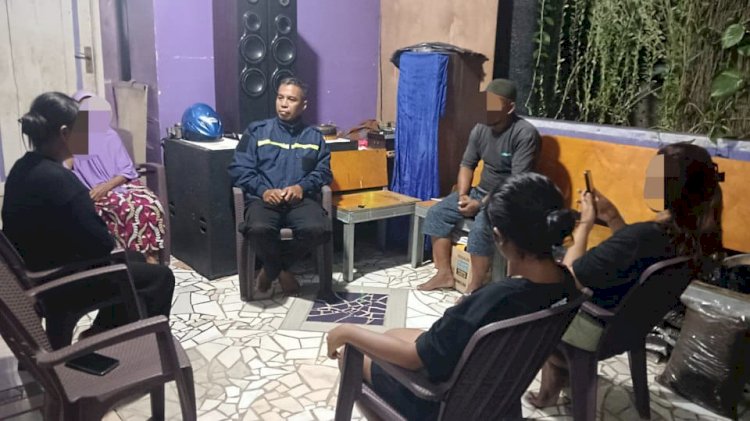 Problem Solving Bhabinkamtibmas Nunbaun Sabu, Sengketa Utang Piutang Diselesaikan Secara Kekeluargaan.