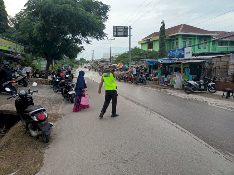 Dua Pekan Ramadhan, Polsek Maulafa Intensifkan Pengamanan Masjid dan Bazar Takjil.